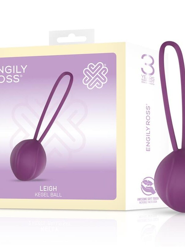 Leigh Bola Kegel Silicona Púrpura