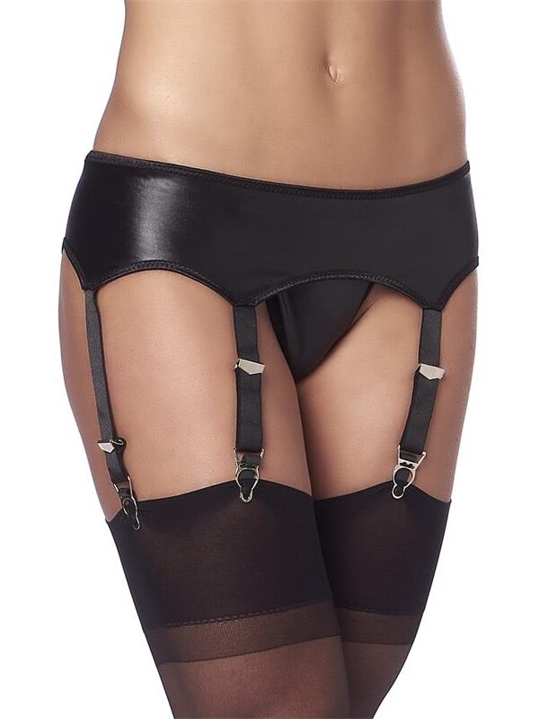 Liguero Wetlook con Braguitas y Medias