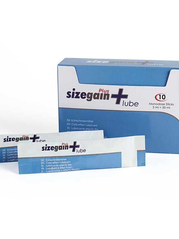 Lubricante Efecto Frio Sizegain Lube 10 Monodosis 5 ml