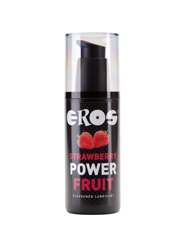 Lubricante sabor Fresa Power 125 ml