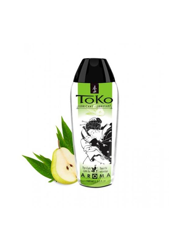 Lubricante Toko Aroma Pera y Té Verde