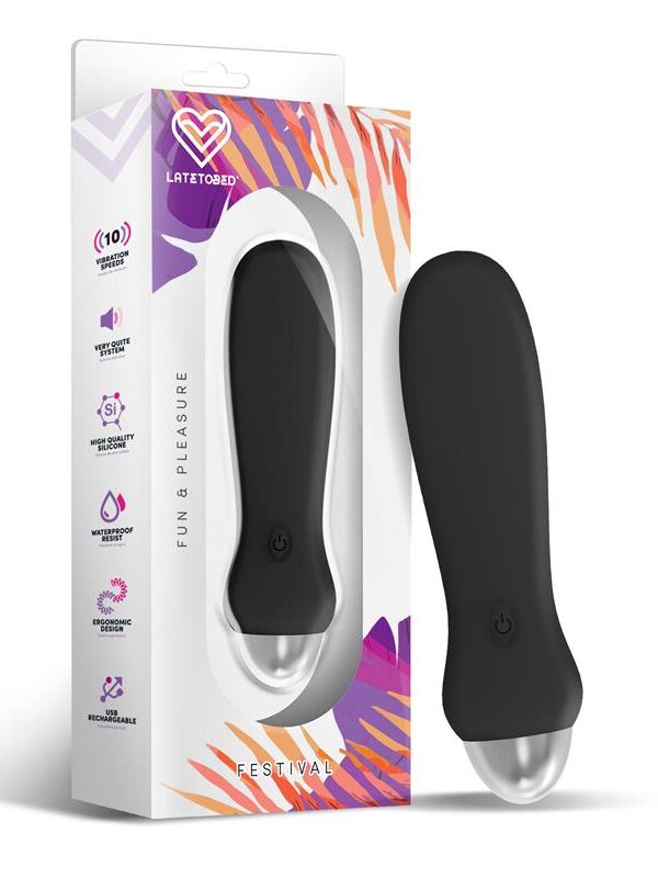 Luxo Estimulador 10 Velocidades Negro