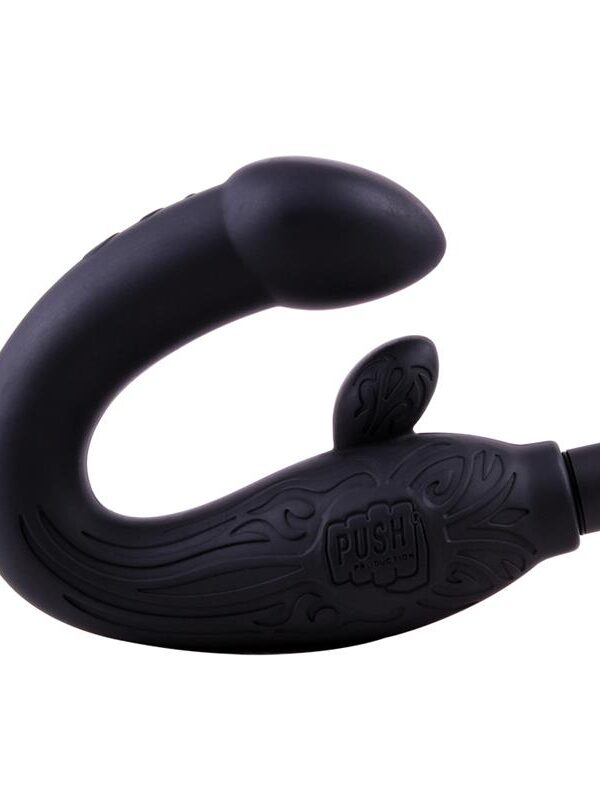 Masajeador Prostático Silicona 29 cm Negro