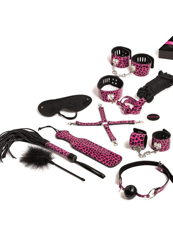Master & Slave Juego Bondage Magenta