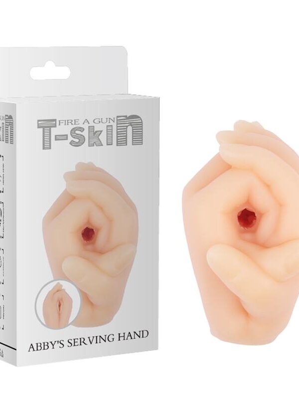 Masturabador Abbys Serving Manos T-Skin Natural