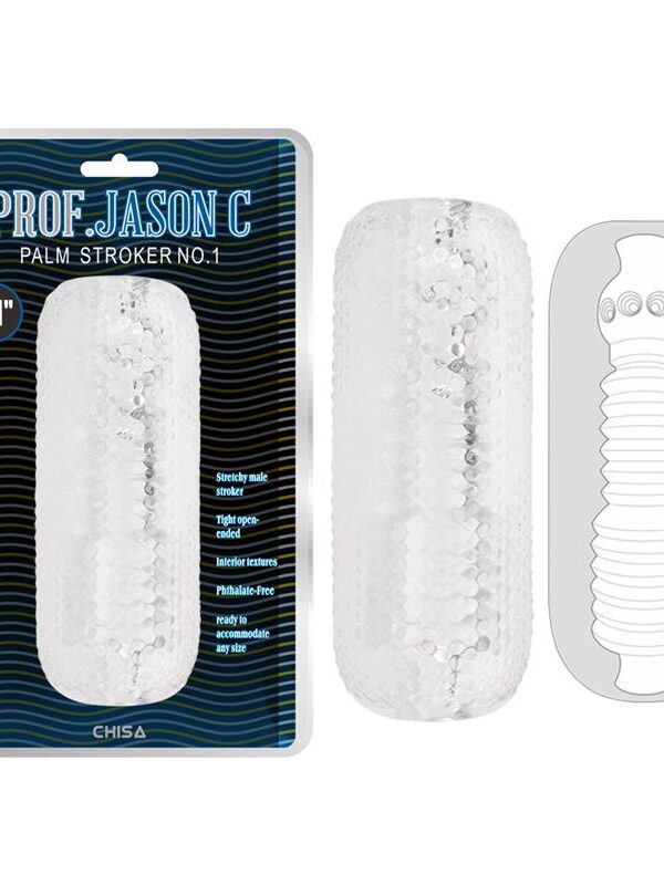 Masturbador Masculino Palm Stroker No. 1 - 4,9 Transparente