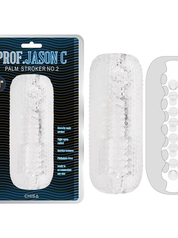 Masturbador Masculino Palm Stroker No. 2 Transparente