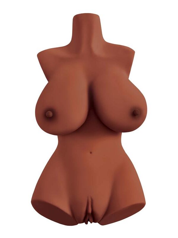 Masturbador Perfect 10 Torso Brown Skin