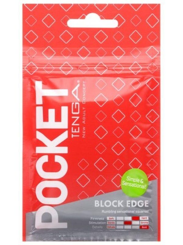 Masturbador Pocket Block Edge