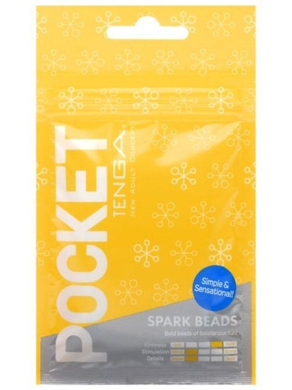 Masturbador Pocket Spark Beads