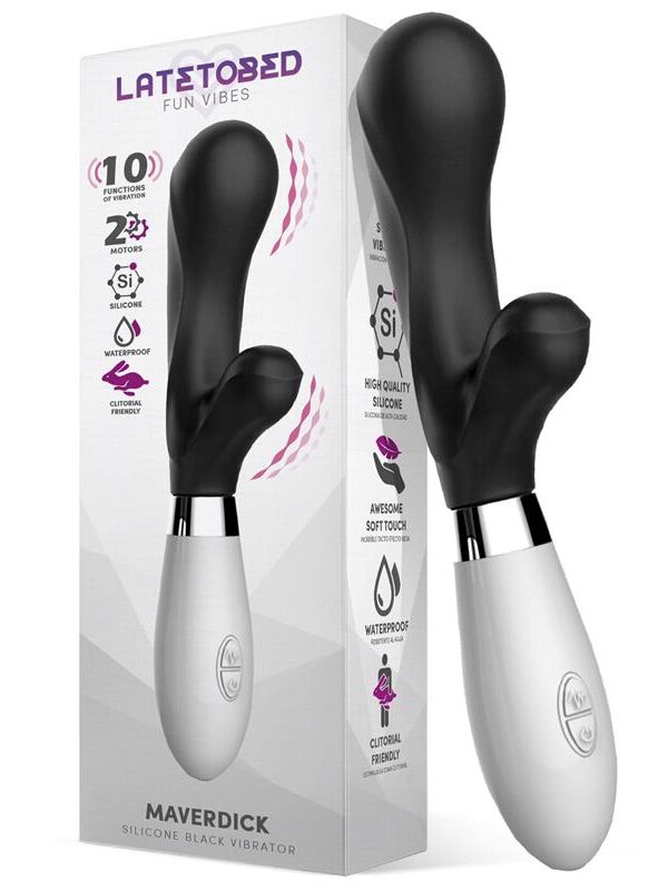 Maverdick Vibrador Silicona Negro