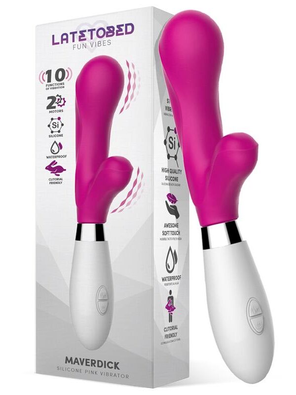 Maverdick Vibrador Silicona Rosa