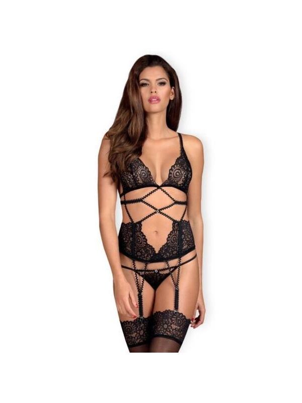 Mixty Corset y Tanga Talla L/XL