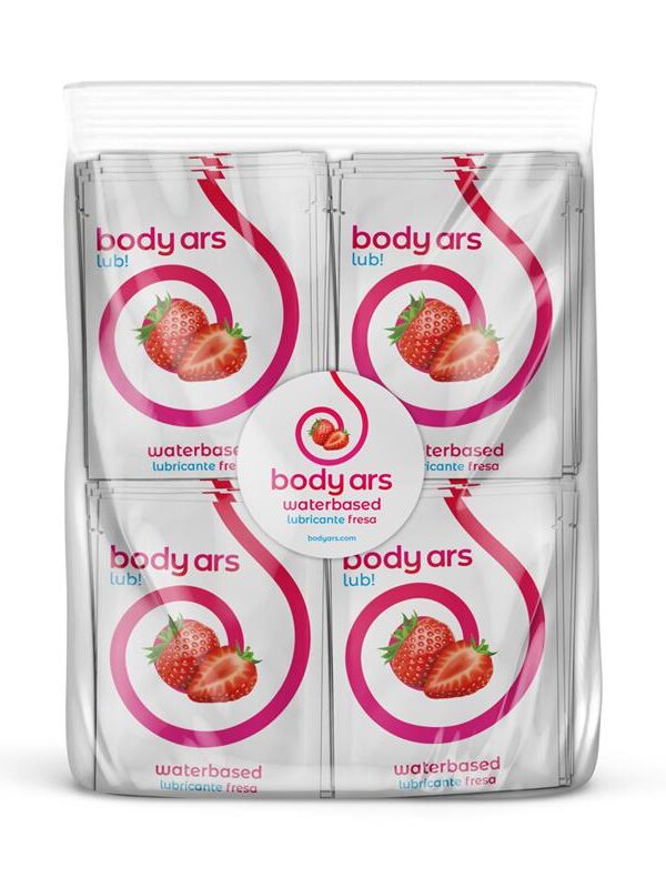 Monodosis Gel Lubricante Base Agua Fresa Ácida 100 x 4ml