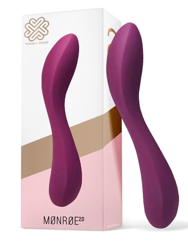 Monroe 2.0 Vibrador Silicona Líquida Inyectada USB Púrpura