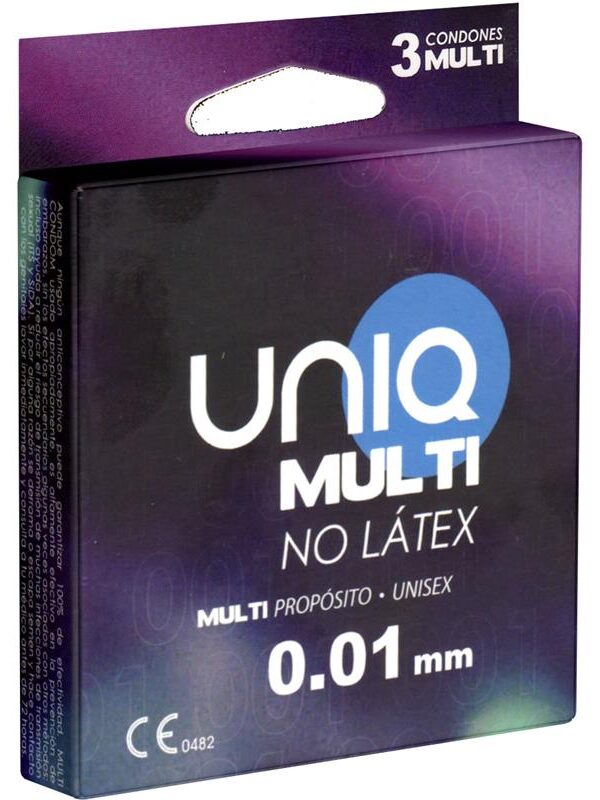 Multisex Preservativos Varios Usos 3 unidades