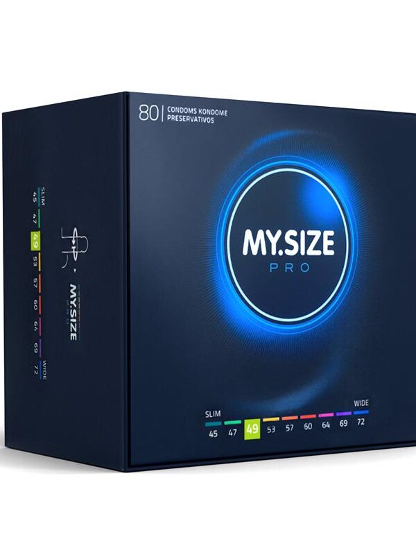 My Size Pro Talla 49 Caja de 80 Unidades