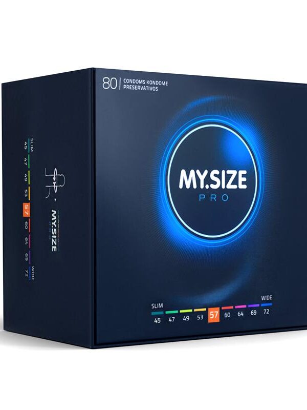 My Size Pro Talla 57 Caja de 80 Unidades