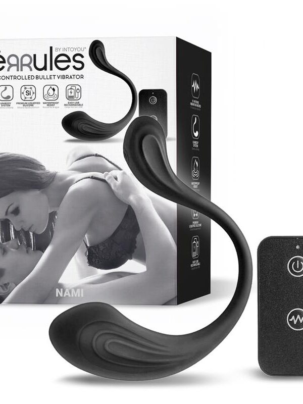 Nami Huevo Vibrador con Contol Remoto Silicona Líquida Unibody