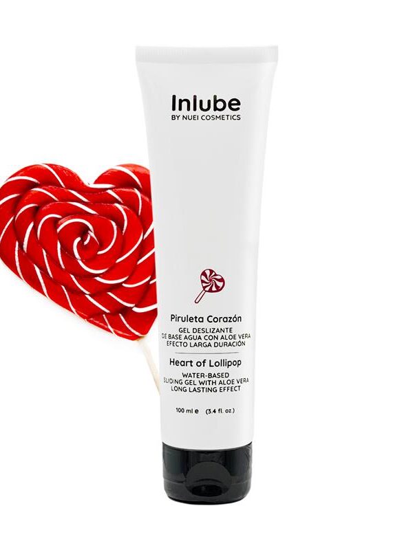 Nuei Lubricante a Base de Agua Inlube Piruleta 100 ml