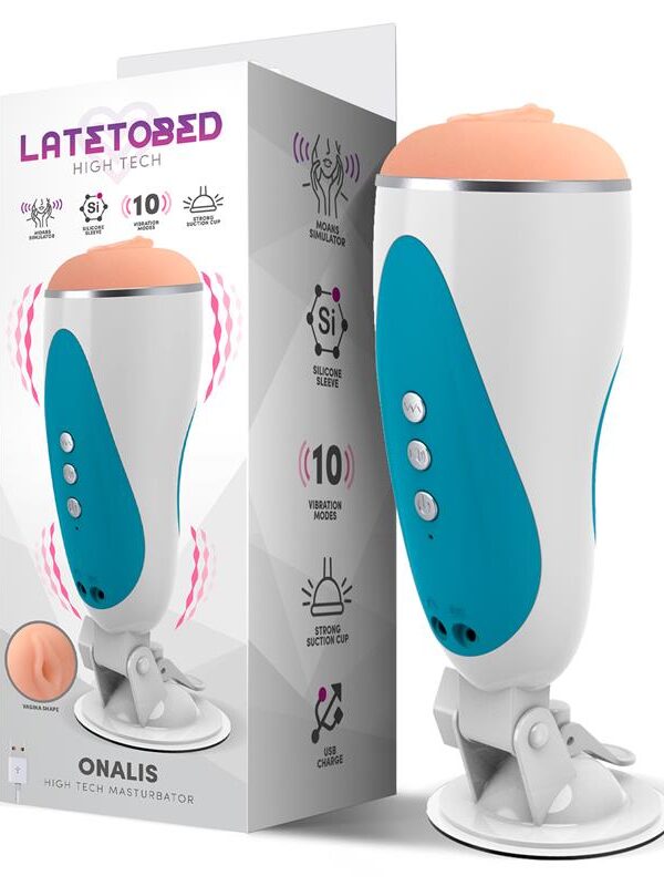 Onalis High Tech Masturbador Sistema Gemidos y Vibración Vagina USB