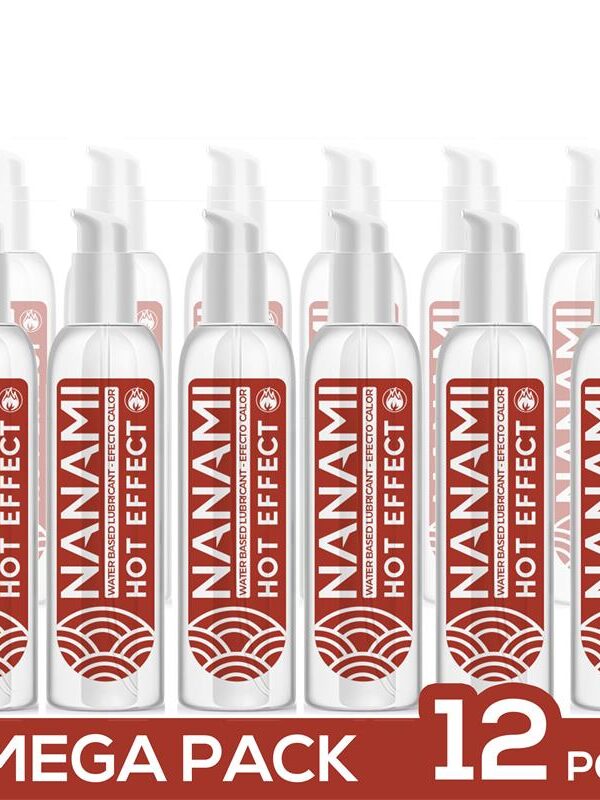 Pack de 12 Lubricante Base Agua Efecto Calor 150 ml