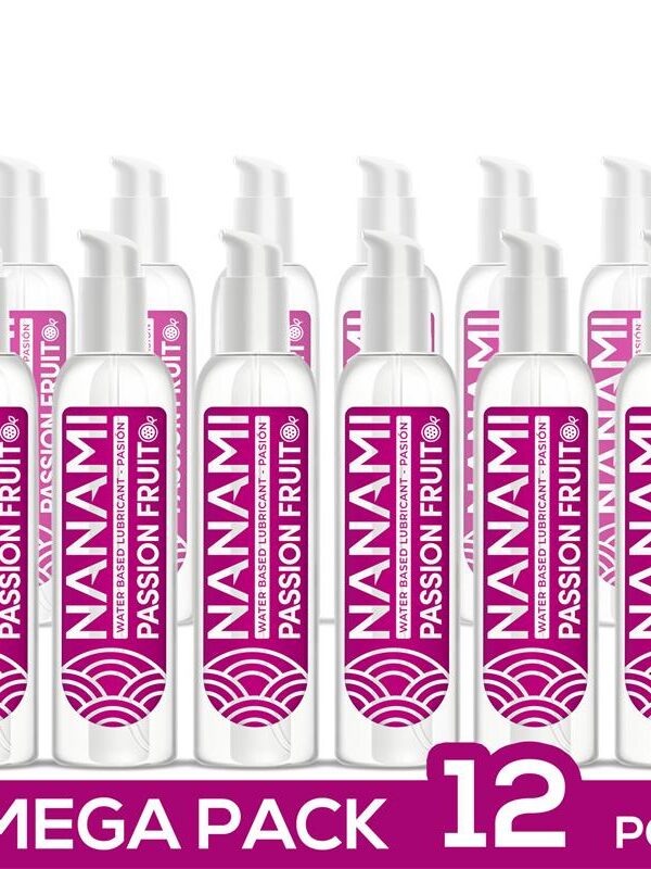 Pack de 12 Lubricante Base de Agua Fruta de la Pasión 150 ml