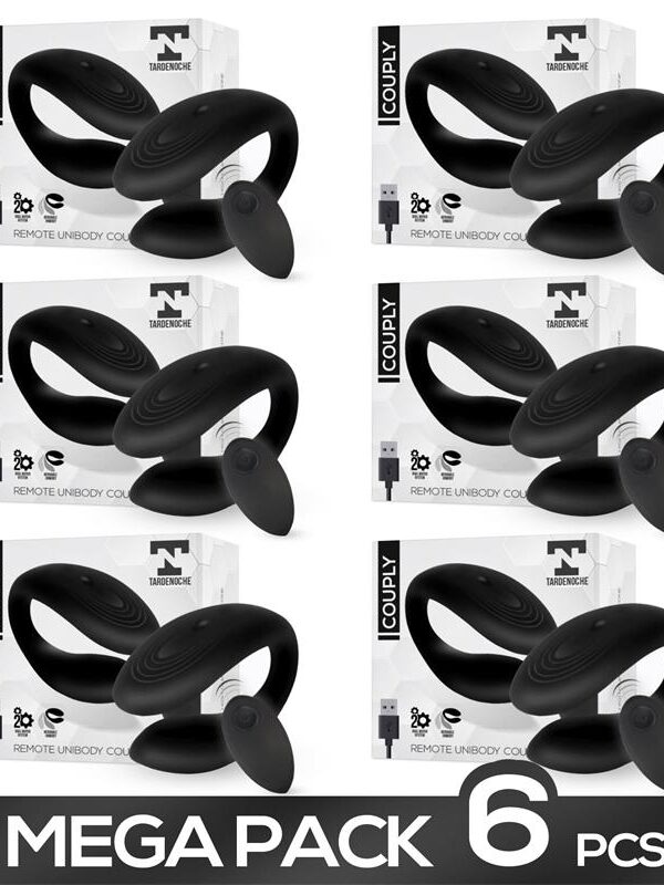 Couply Juguete para Parejas con Control Remoto Unibody Silicona Líquida