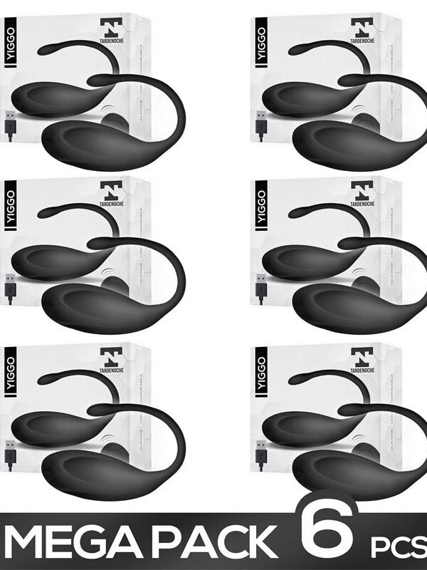 Pack 5+1 Huevo Vibrador Control Remoto USB