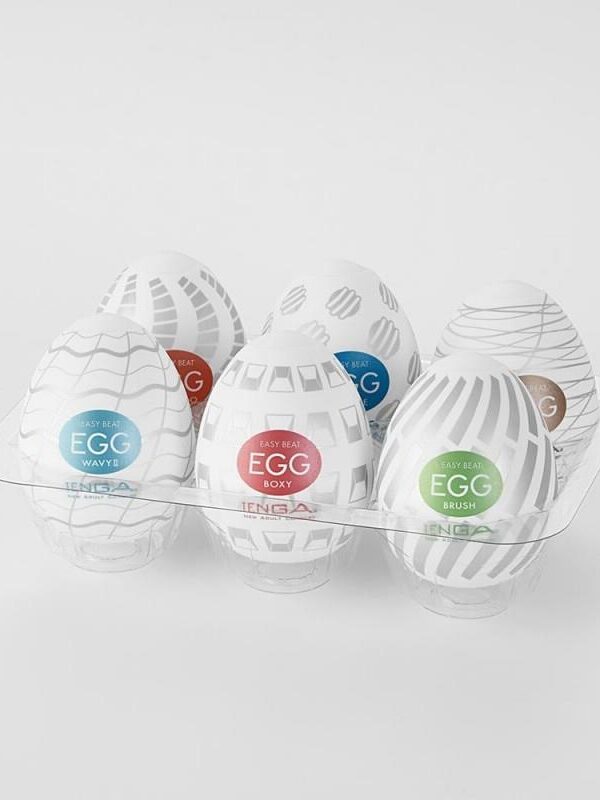 Pack de 6 Huevos Tenga Egg Standard Package