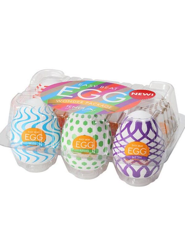 Pack de 6 Huevos Tenga Egg Wonder Package