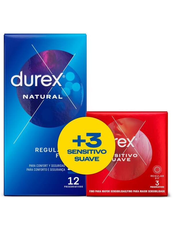 Pack Natural 12 ud y Sensitivo Suave 3 ud