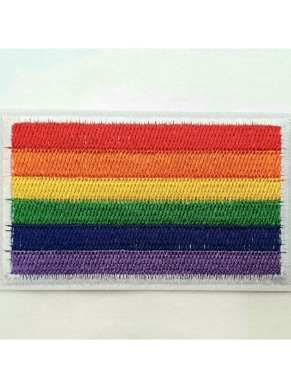 Parche Rectangular Bandera LGBT+