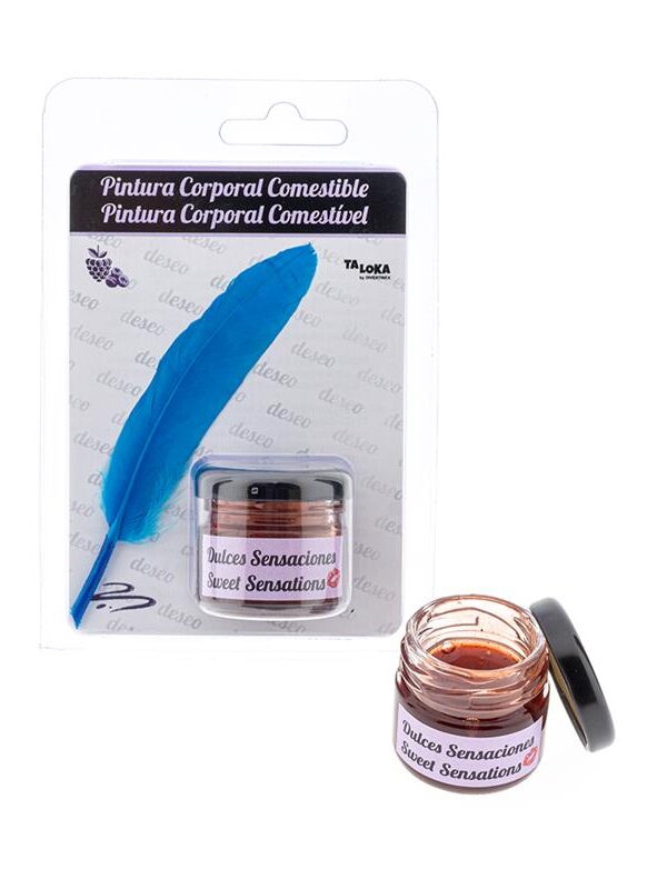 Pintura Corporal Besable Sabor Frutas del Bosque