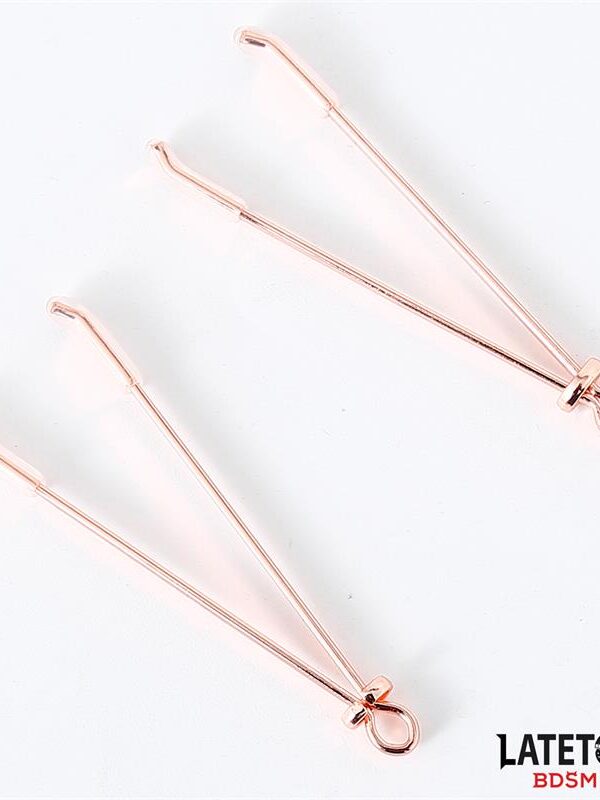 Pinzas para Pezones Color Oro Rosa