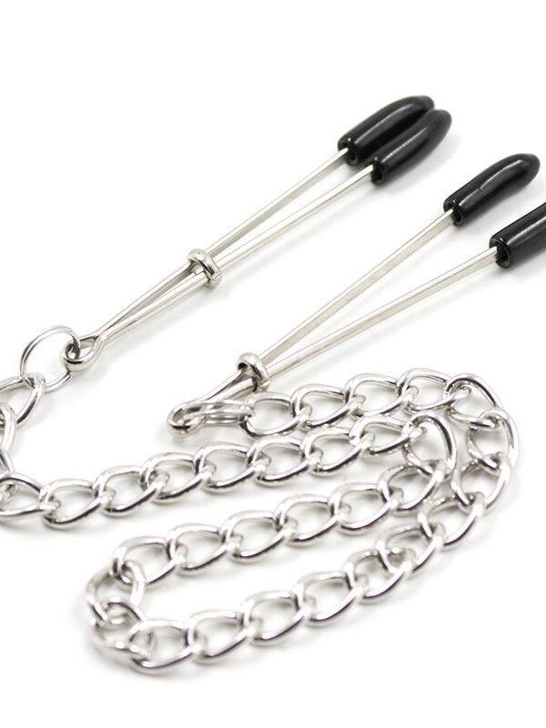 Pinzas para Pezones con Cadena Metal