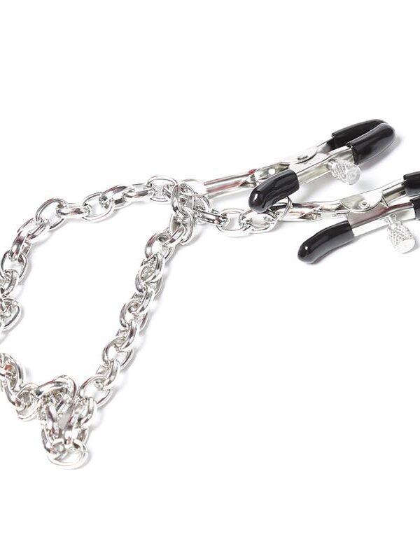 Pinzas para Pezones con Cadena Metal