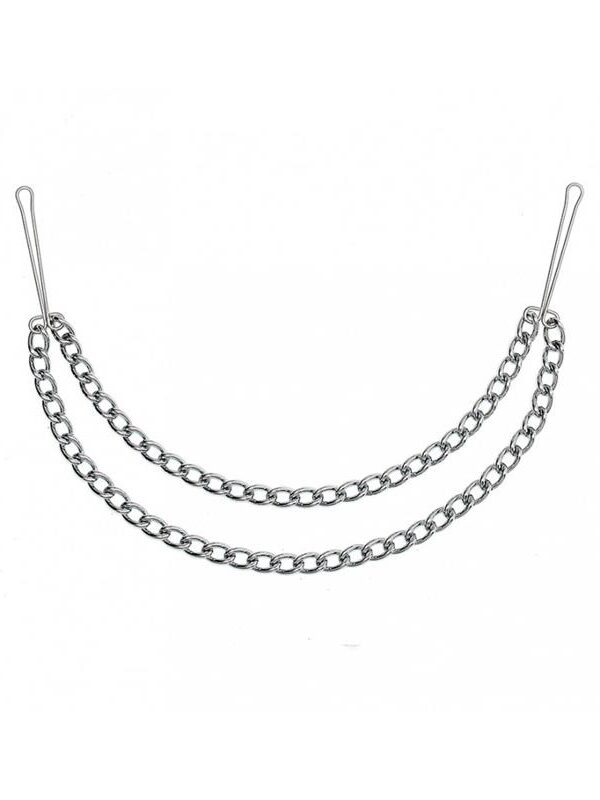 Pinzas para Pezones con Dos Cadenas