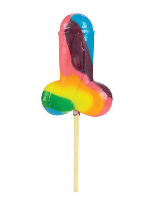 Piruleta Forma de Pene Multicolor