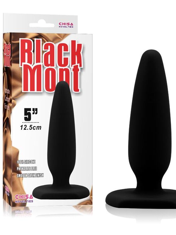 Plug Anal 13.4 x 3.7 cm Silicona Negro