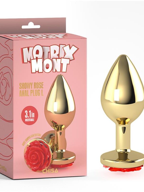 Plug Anal Showy Rose Talla L