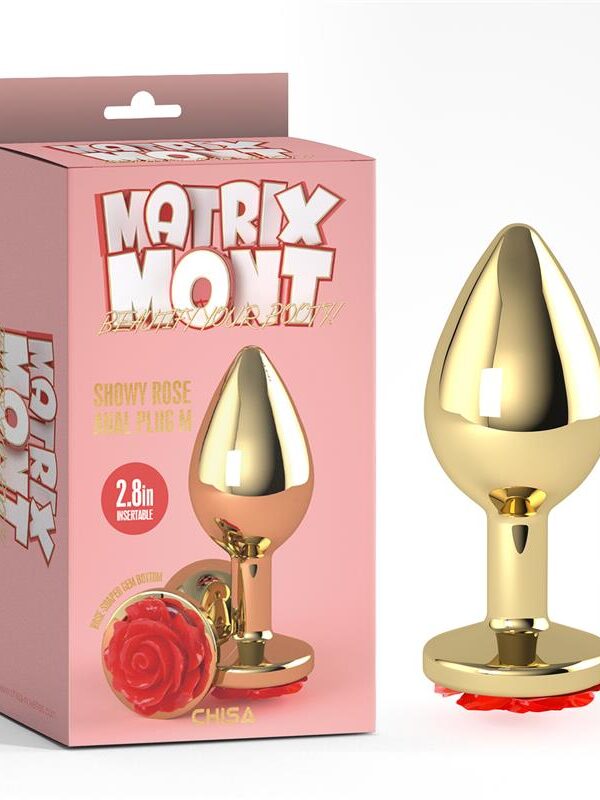 Plug Anal Showy Rose Anal Plug Talla M