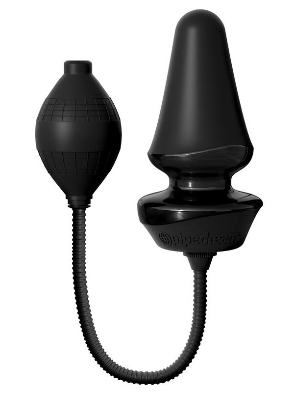 Plug Anal Inflable Color Negro