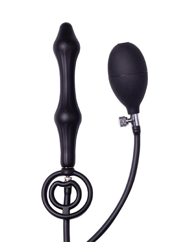Plug Anal Inflable con Doble Bomba