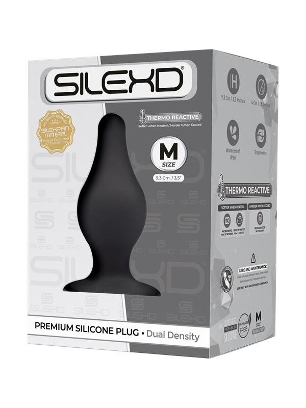 Plug Anal Model 2 Talla M Negro
