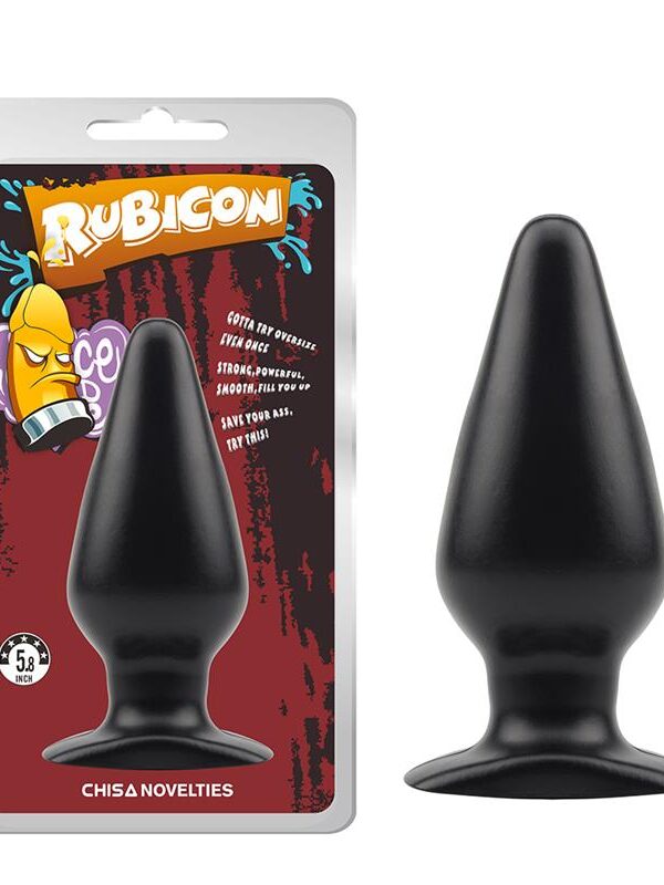 Plug Anal Rubicon 15 x 5.7 cm Negro