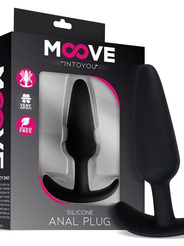 Plug Anal Silicona Pequeño Negro
