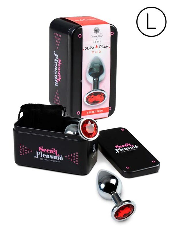 Plug Anal Talla L Rojo