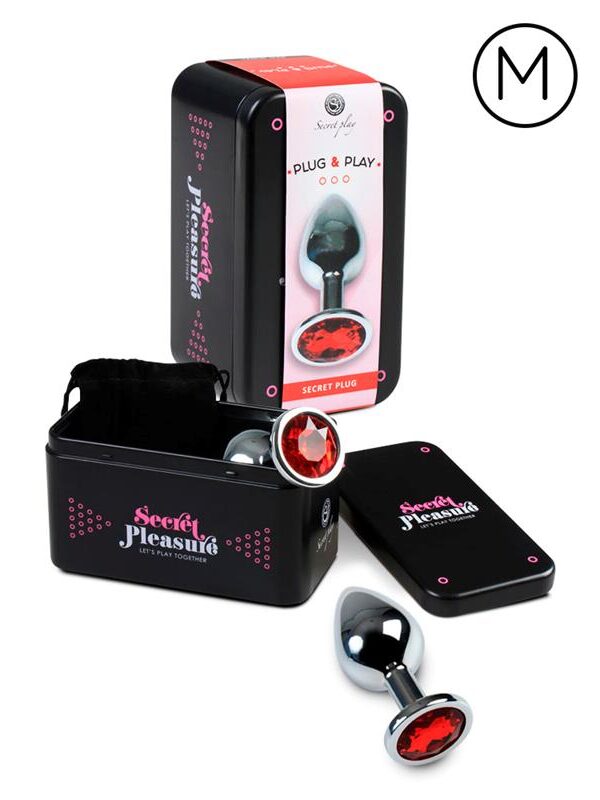 Plug Anal Talla M Rojo