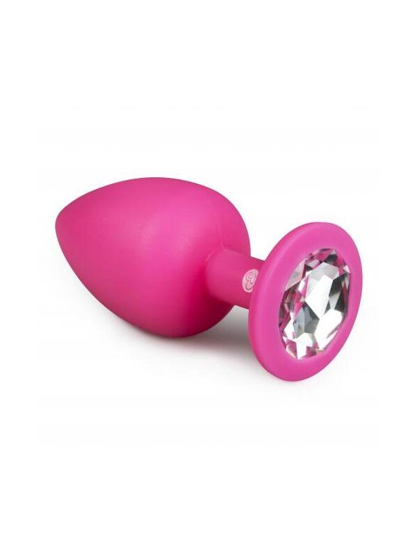 Plug con Diamante Grande - Rosa
